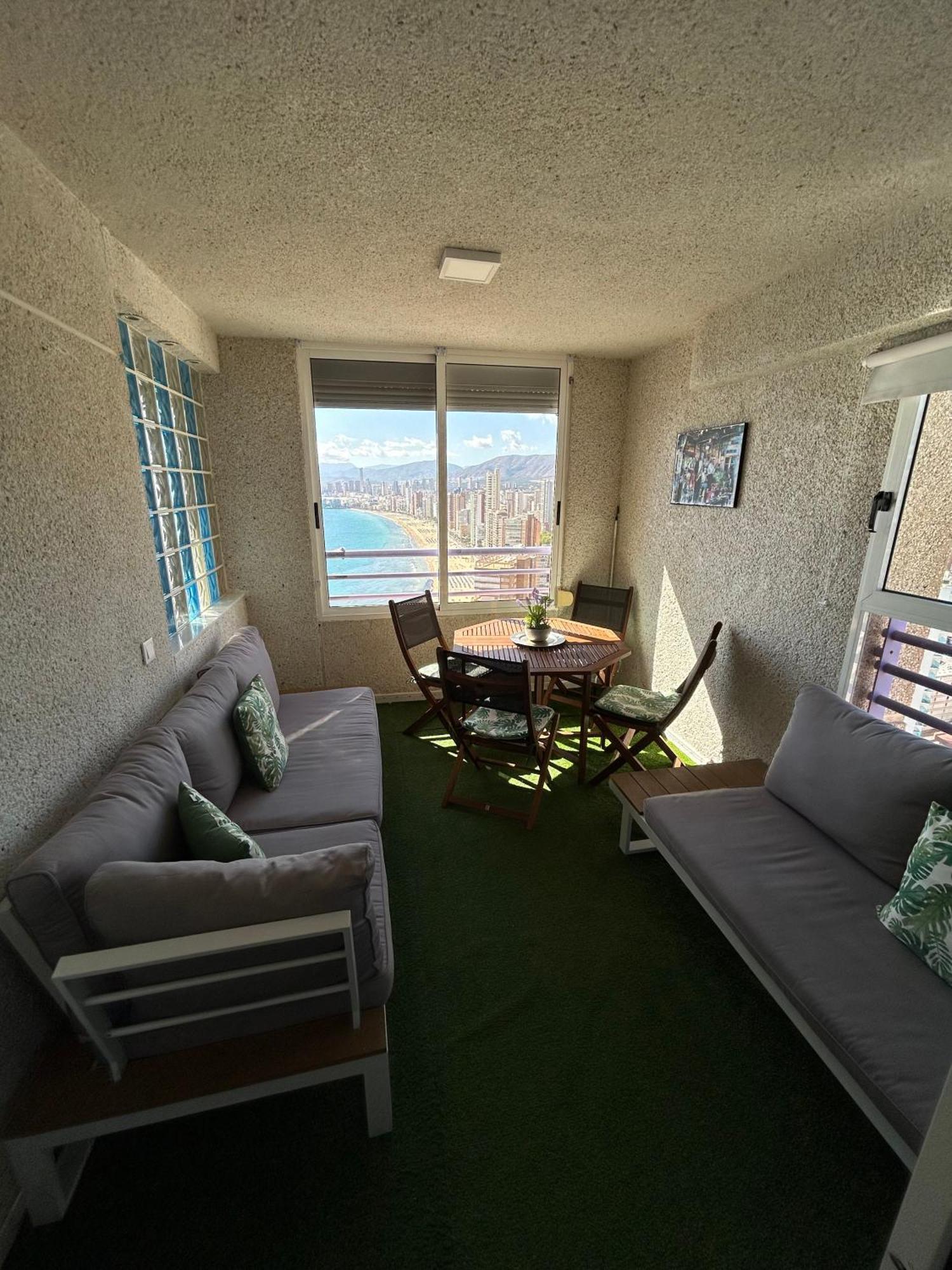 Apartamento Con Preciosas Vistas Y Piscina Бенідорм Екстер'єр фото