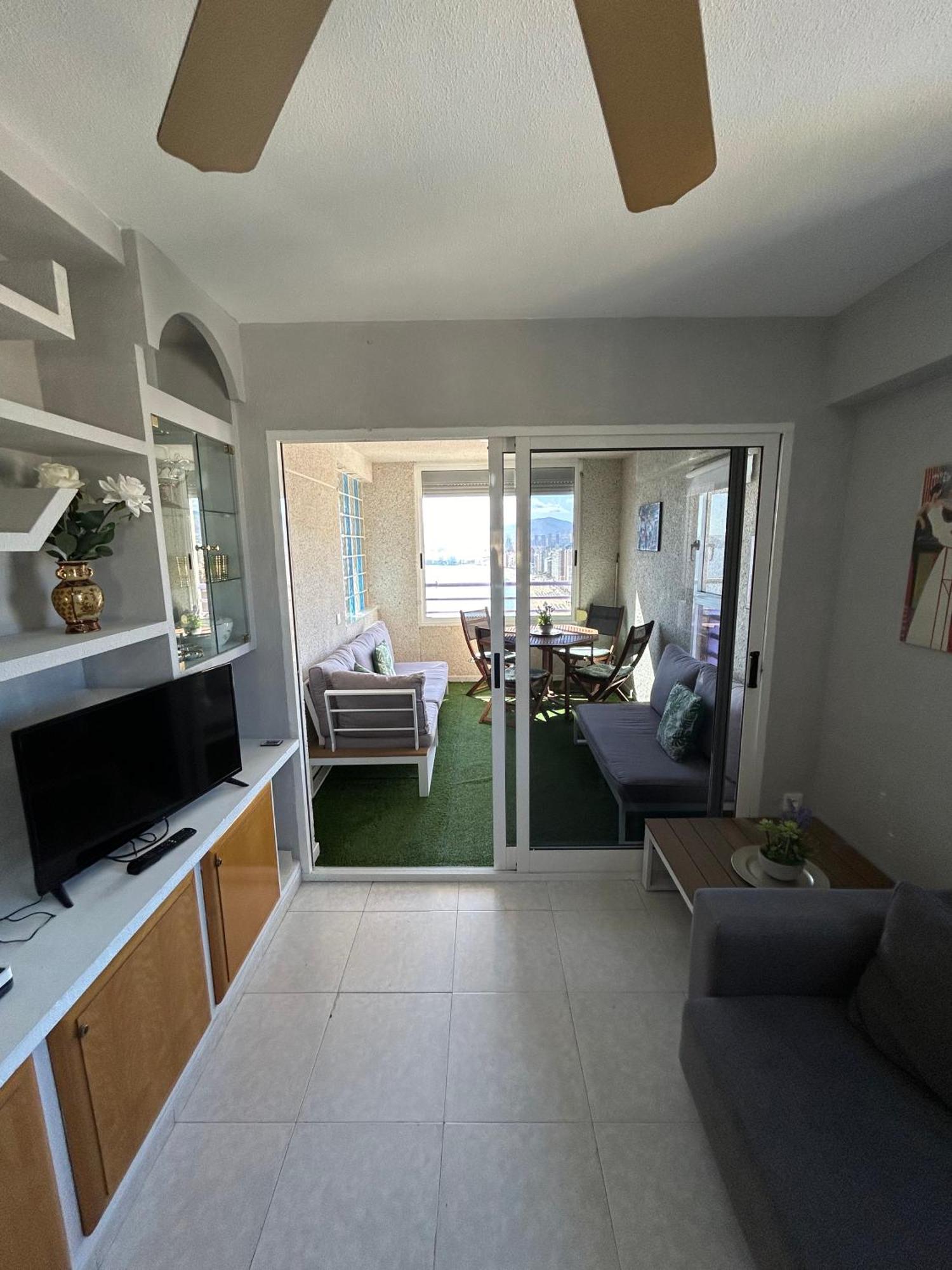 Apartamento Con Preciosas Vistas Y Piscina Бенідорм Екстер'єр фото