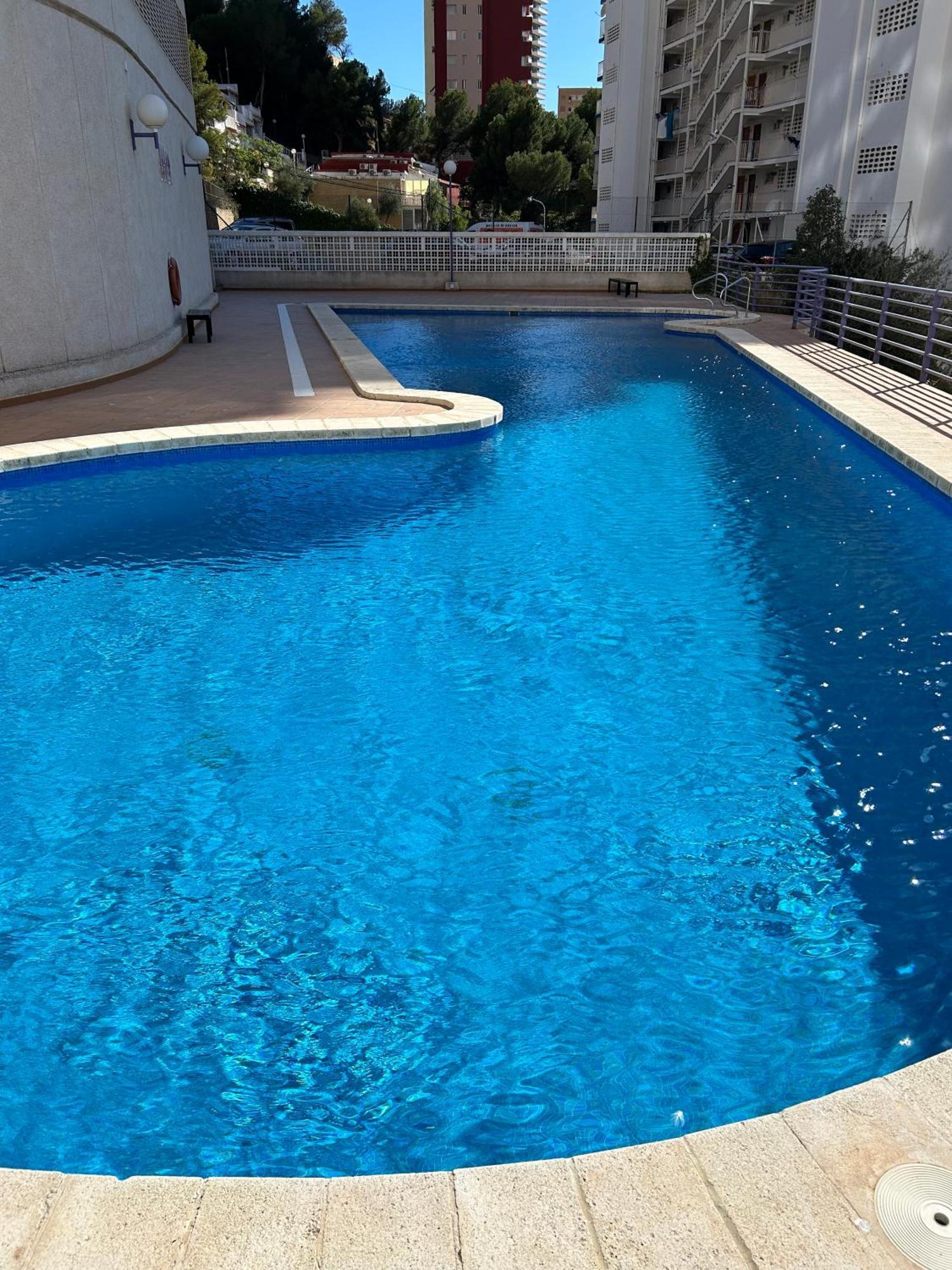 Apartamento Con Preciosas Vistas Y Piscina Бенідорм Екстер'єр фото
